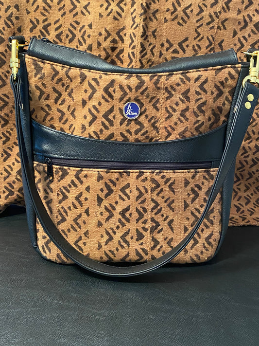 All Purpose Shoulder Bag-Black Accent